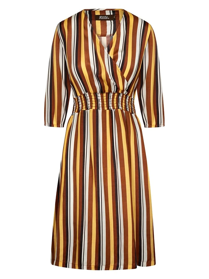 Jurk "Slow Down Baby" Meerkleurig