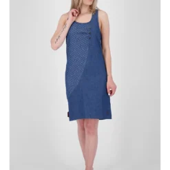 Jurk "Came" Blauw -Exporteren Mooie Look Winkel alife and kickin jurk came blauw 4