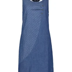 Jurk "Came" Blauw -Exporteren Mooie Look Winkel alife and kickin jurk came blauw 5