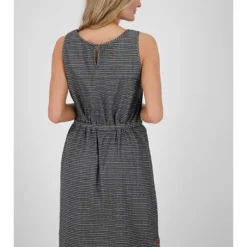 Jurk "Doja" Donkergrijs -Exporteren Mooie Look Winkel alife and kickin jurk doja donkergrijs 3