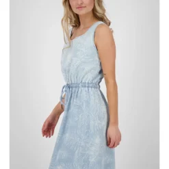 Jurk "Doja" Lichtblauw -Exporteren Mooie Look Winkel alife and kickin jurk doja lichtblauw 2