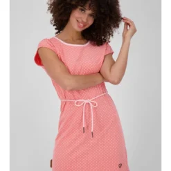 Jurk "Ellen" Abrikooskleurig