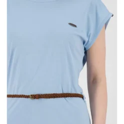 Jurk "Elli" Lichtblauw -Exporteren Mooie Look Winkel alife and kickin jurk elli lichtblauw 4