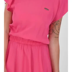 Jurk "Isabella" Roze -Exporteren Mooie Look Winkel alife and kickin jurk isabella roze 3