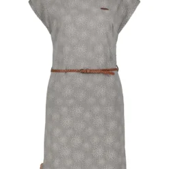 Jurk "Mello" Grijs -Exporteren Mooie Look Winkel alife and kickin jurk mello grijs 5