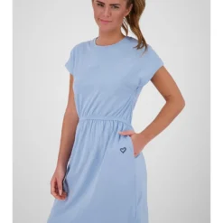 Jurk "Shally" Lichtblauw -Exporteren Mooie Look Winkel alife and kickin jurk shally lichtblauw 2