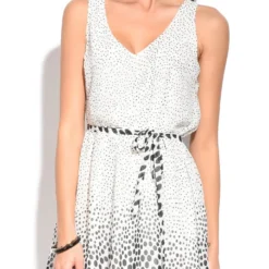 Jurk "Fanie" Wit/zwart 6 Jurk "Fanie" Wit/zwart -Exporteren Mooie Look Winkel assuili jurk fanie wit zwart 2