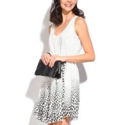 Jurk "Fanie" Wit/zwart 7 Jurk "Fanie" Wit/zwart -Exporteren Mooie Look Winkel assuili jurk fanie wit zwart 3