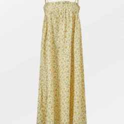 Becksöndergaard Jurk "Otavia" Geel/meerkleurig