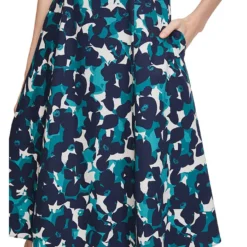 Jurk Donkerblauw/turquoise -Exporteren Mooie Look Winkel betty and co jurk donkerblauw turquoise 6