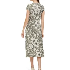 Betty Barclay Jurk Beige/kaki -Exporteren Mooie Look Winkel betty barclay jurk beige kaki 3