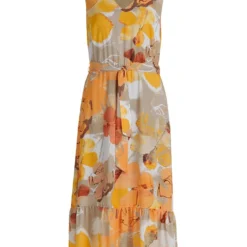 Betty Barclay Jurk Beige/oranje
