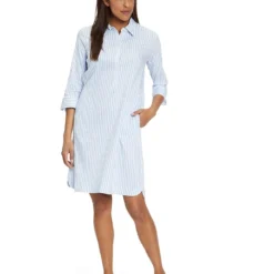 Betty Barclay Jurk Lichtblauw/wit -Exporteren Mooie Look Winkel betty barclay jurk lichtblauw wit 2