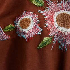 Jurk Donkerbruin -Exporteren Mooie Look Winkel bgn jurk donkerbruin 5