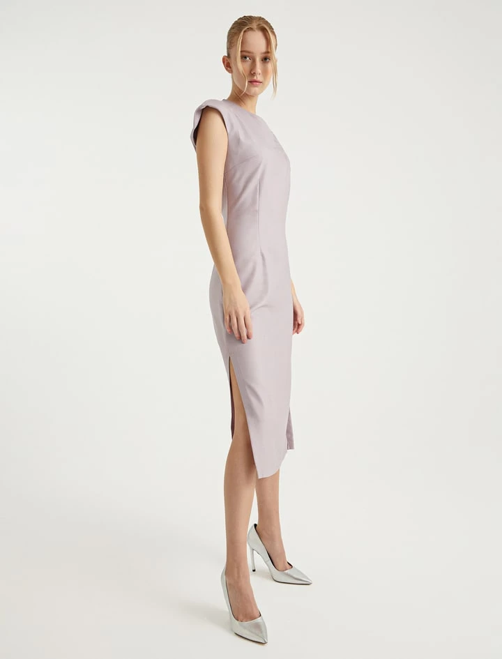 Jurk Lavendelkleurig 2 Jurk Lavendelkleurig - Afbeelding 2