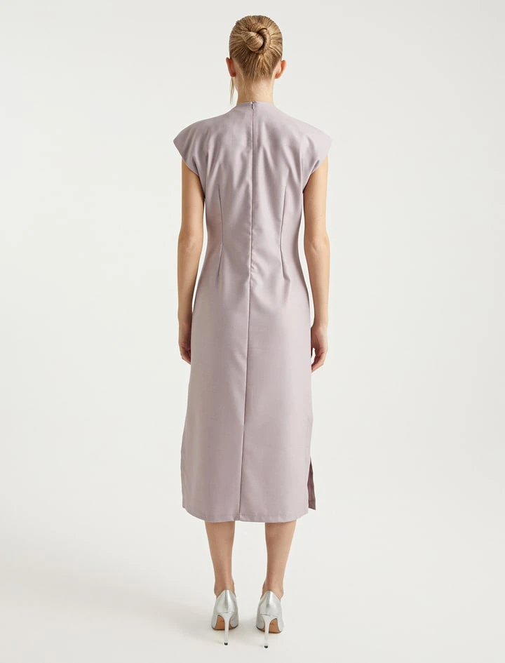 Jurk Lavendelkleurig 3 Jurk Lavendelkleurig - Afbeelding 3