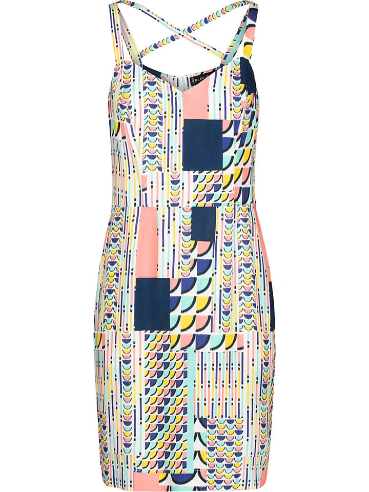 Jurk "Athena" Meerkleurig 1 Jurk "Athena" Meerkleurig