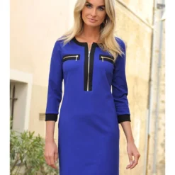 Jurk "Bradford" Blauw