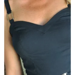 Jurk "Carlton" Zwart -Exporteren Mooie Look Winkel bleu dazur jurk carlton zwart 2