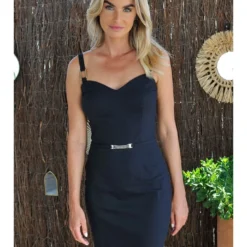 Jurk "Carlton" Zwart