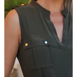 Jurk "Domenica" Antraciet -Exporteren Mooie Look Winkel bleu dazur jurk domenica antraciet 4