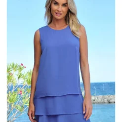 Jurk "Martinez" Blauw