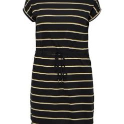 Jurk "Carapril" Zwart/geel