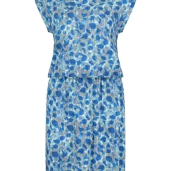 CARTOON Jurk Blauw/grijs