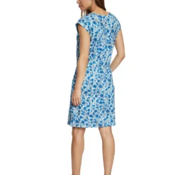 CARTOON Jurk Blauw/grijs -Exporteren Mooie Look Winkel cartoon jurk blauw grijs 3