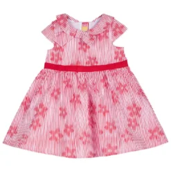 CHICCO Jurk Wit/rood