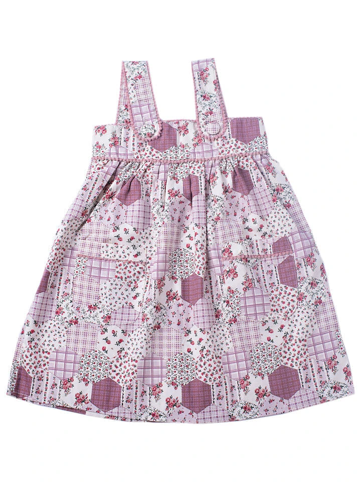 Jurk Paars/meerkleurig