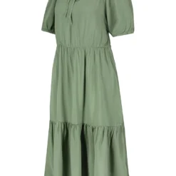 Jurk "Fresh Made" Groen -Exporteren Mooie Look Winkel fresh made jurk fresh made groen 2