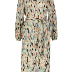 Garcia Jurk Beige/meerkleurig -Exporteren Mooie Look Winkel garcia jurk beige meerkleurig 3