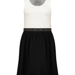 GEOGRAPHICAL NORWAY Jurk "Jodia" Wit/zwart