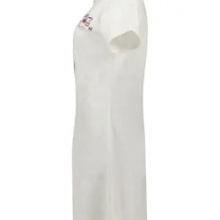 GEOGRAPHICAL NORWAY Jurk "Kotchella" Wit -Exporteren Mooie Look Winkel geographical norway jurk kotchella wit 3