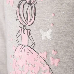 Jurk Lichtgrijs/roze -Exporteren Mooie Look Winkel happy girls by eisend jurk lichtgrijs roze 2