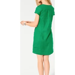 Heine Linnen Jurk Groen -Exporteren Mooie Look Winkel heine linnen jurk groen 2