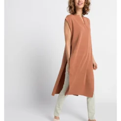 Wollen Jurk Lichtbruin