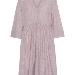 ILSE JACOBSEN Jurk "Alice" Paars/wit