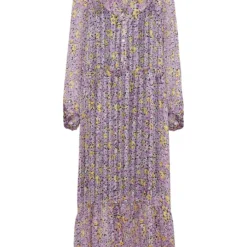 ILSE JACOBSEN Jurk "Cuba Mona" Lila/geel