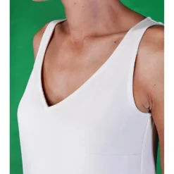 Jurk "Port-Louis" Wit -Exporteren Mooie Look Winkel indies jurk port louis wit 2