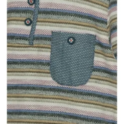 Jurk Grijs/groen/blauw -Exporteren Mooie Look Winkel jack and roy jurk grijs groen blauw 2