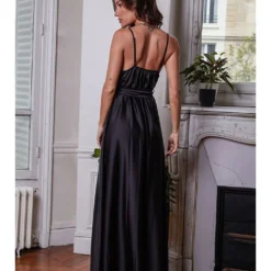 Jurk "Curvy" Zwart -Exporteren Mooie Look Winkel josefine jurk curvy zwart 2