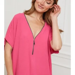 Jurk "Defne" Roze -Exporteren Mooie Look Winkel josefine jurk defne roze 3