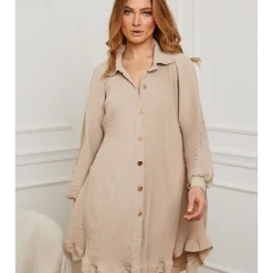 Jurk "Fabiano" Beige