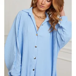 Jurk "Fabiano" Lichtblauw -Exporteren Mooie Look Winkel josefine jurk fabiano lichtblauw 3