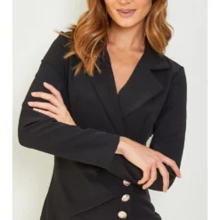 Jurk "Habba" Zwart -Exporteren Mooie Look Winkel josefine jurk habba zwart 3