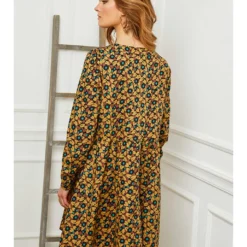 Jurk "Inove" Meerkleurig -Exporteren Mooie Look Winkel josefine jurk inove meerkleurig 2