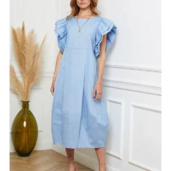 Jurk "Loulou" Lichtblauw