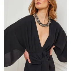 Jurk "Oneo" Zwart -Exporteren Mooie Look Winkel josefine jurk oneo zwart 3